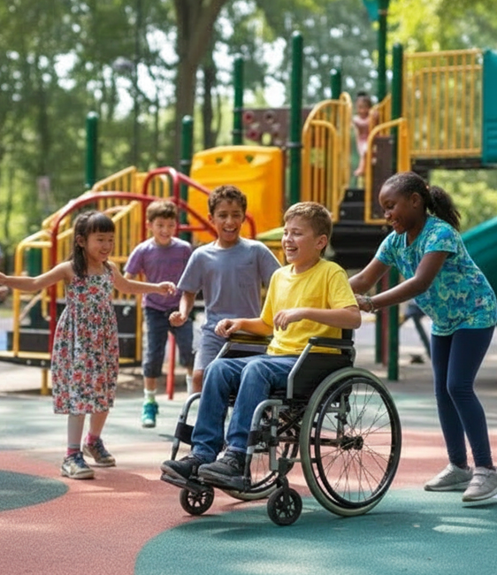 Kids playing